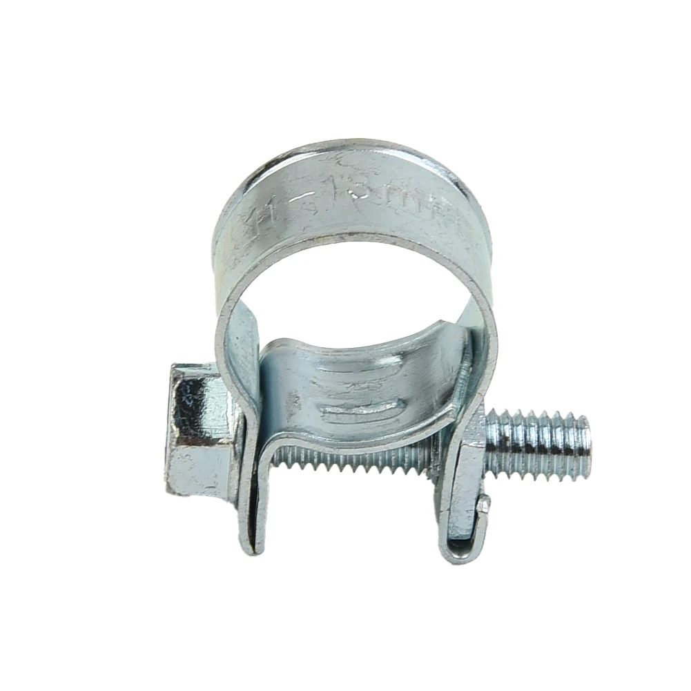 11-13mm/13-15mm Hose Clips Mini Clip Fuel Line Clamps Fuelline Mini Hose Clips Petrol Pipe Clip Superior 10Pcs