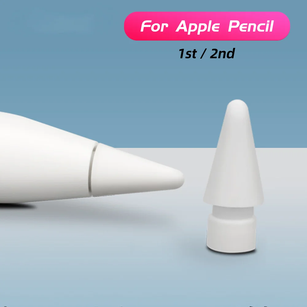 ANMONE Replacement Tips for Apple Pen Tip Spare Nib Tip for Ipad Pencil 2 1 Touch Stylus Pen Nibs Tablet Pen Accessories