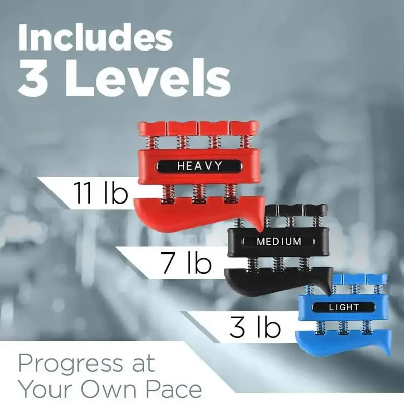 1PC Finger Strengthener Hand Forearm Exerciser for Rehabilitation and Strength Training Grip Exercise Tool