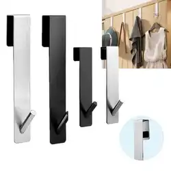 Stainless Steel Hooks for Shower Door Behind Door Towel Rack Bathrobe Rack Towel Hooks Towel Holder Hanger Bathroom Accessories