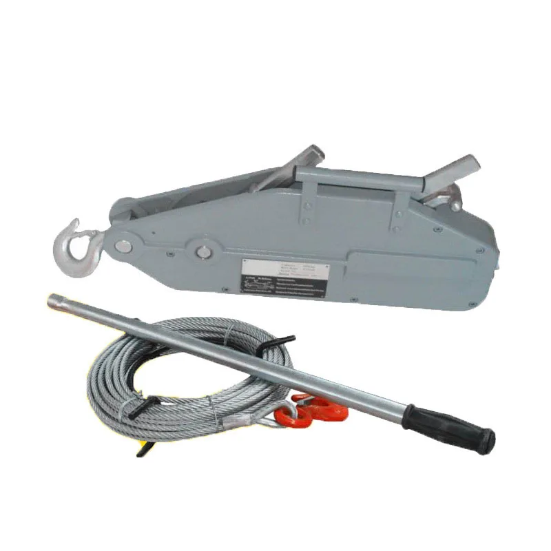 0.8T Wire Rope Lever Hoist Hand Tensioner with 20M Tractor Traction Machine for Home Improvement Tools