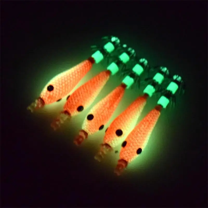 Glow Blowing Tube Angelhaken Weicher Tintenfischhaken Glow Tintenfischhaken Meeresangeln Biomimetischer Köder – Detail 15