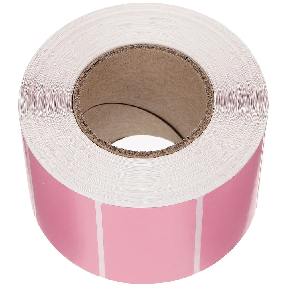 1 Roll Thermal Colored Self Adhesive Labels Blank Express Sticker Labels for Address Parcel Shipping Label Roll