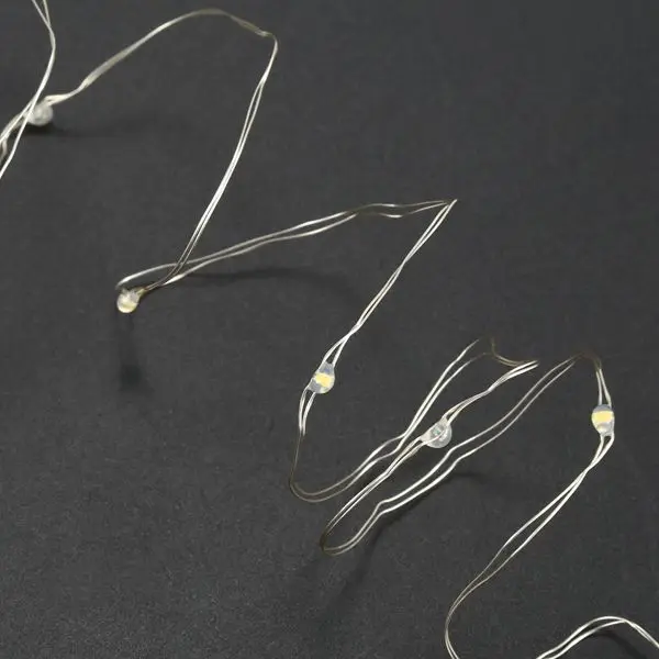 Promotion! 10 Packs Including Battery Led Wine Bottle Stopper Copper Wire Light String 2M 20LED Atmosphere Decorative Light