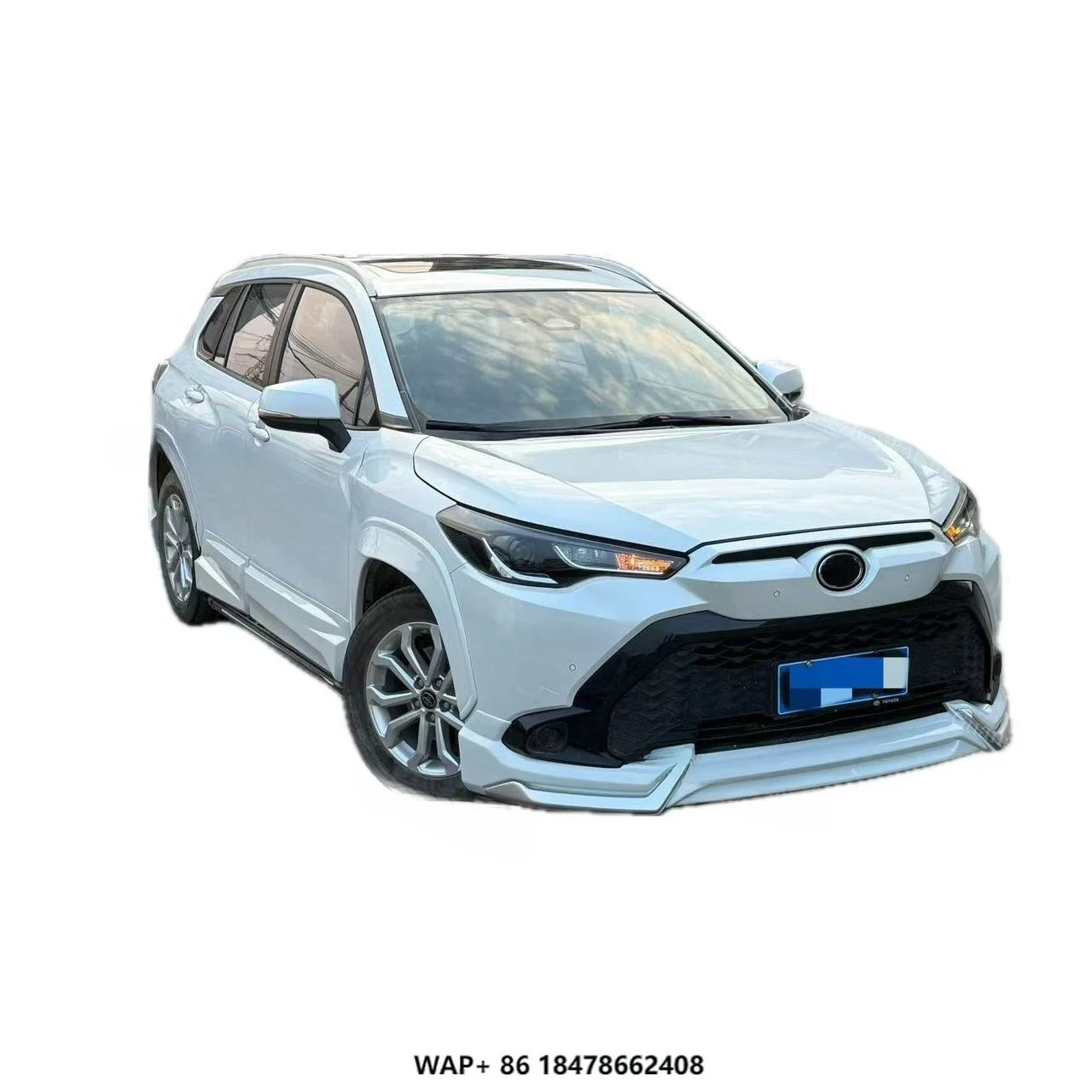 

Hot Sale ABS Material Bodykit Car Bumper Front Lip Rear Spoiler Side Skirt for Frontlander Body Kit