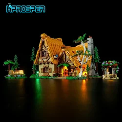 Hprosper LED Light for 43242 Disney Snow White and The Seven Dwarfs' Cottage Lamp With Battery Box (Not Lego Building Blocks )