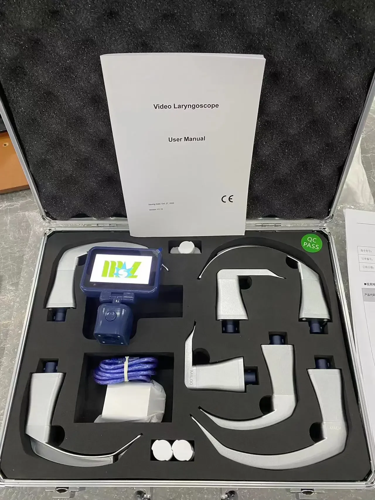 Manufacturing Handheld Reused/ Disposable Video Laryngoscope with Reused Blades