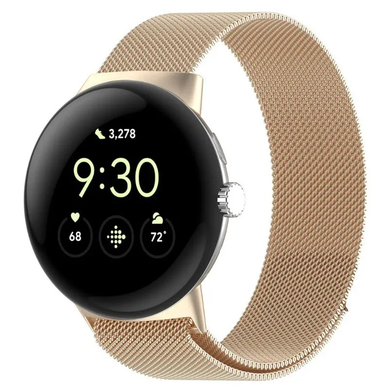 Magnetic Stainless Steel Band for Google Pixel Watch 1/2/3 41mm / 45mm Wristband Bracelet Correa