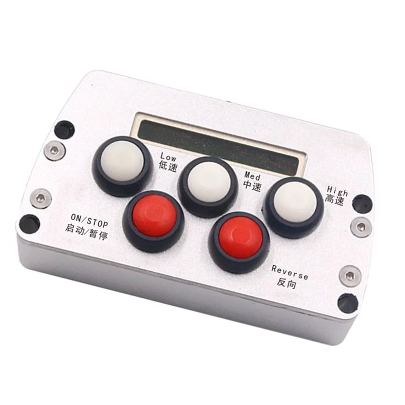 

Brushless Motor With Reverse Remote Control PWM Speed Control Box CNC Metal Waterproof Three-Speed Functionality