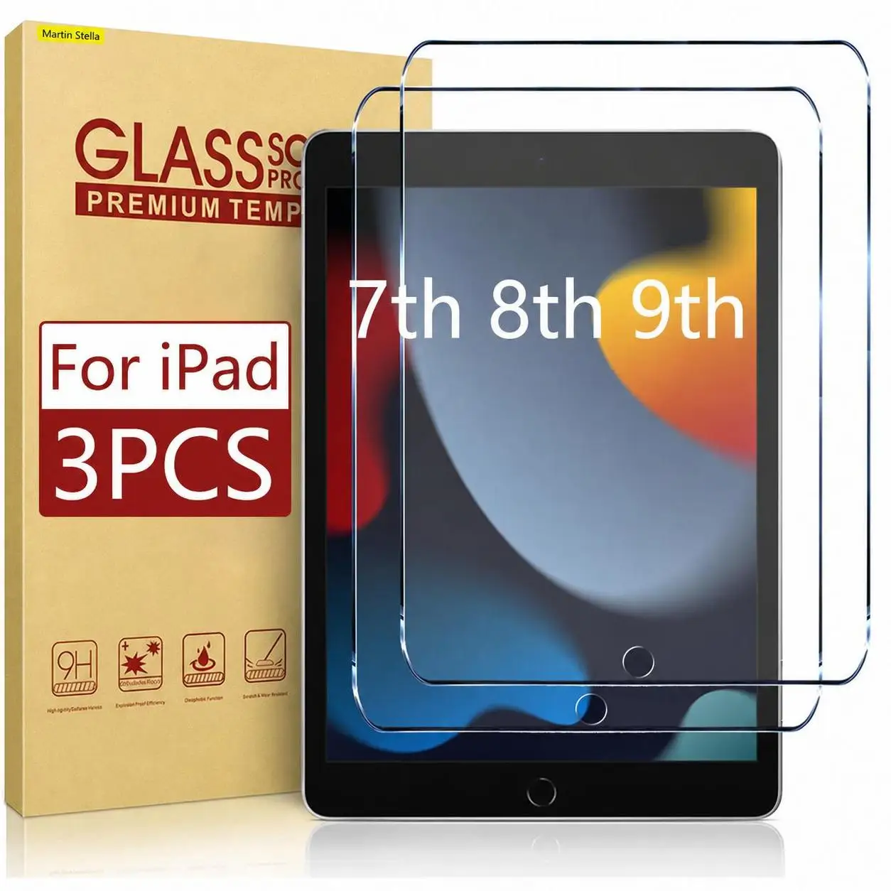 3 Stück Gehärtetes Glas Displayschutzfolie für iPad 11 Zoll 11. 10. A16 …