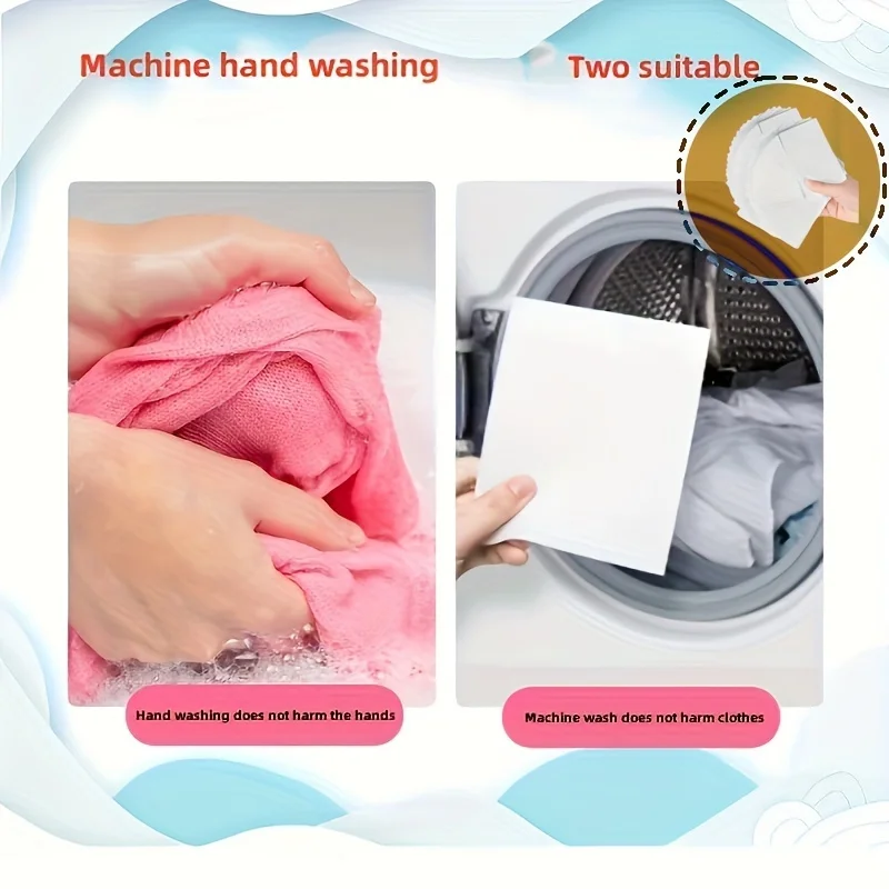 120pcs All-in-One Laundry Solution: Powerful Clean, Color Protection, and Long-Lasting Fragrance Tablets