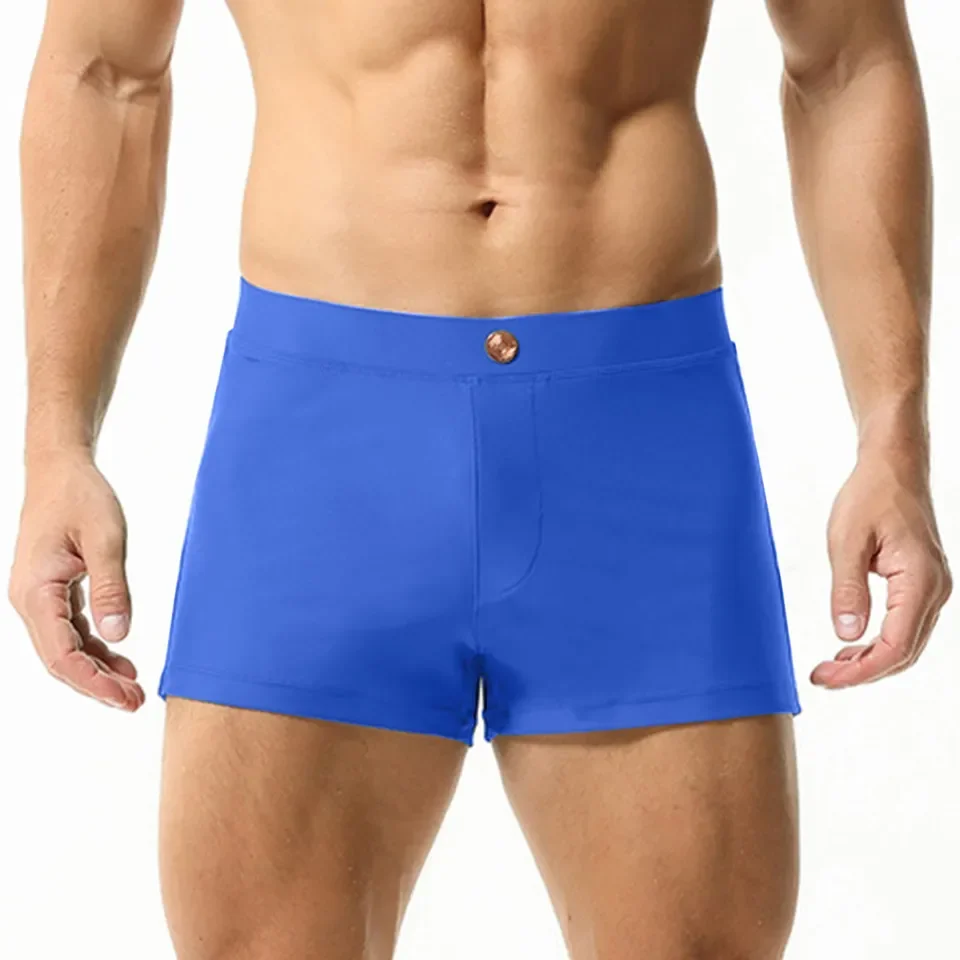 Plus Size Fashion Print Man Boxers Briefs Trunks Mens Loose Fitting Underwear Home Sleepwear Flat Angle Breathable Man Underwear