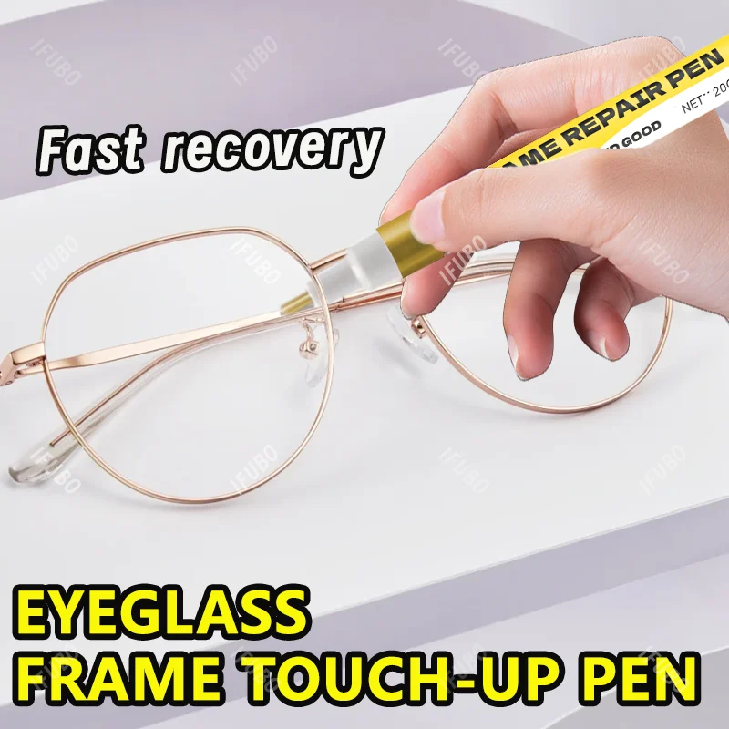 Eyeglass Frame Touch Up Repair Pen Multi Color Scratch Oxidation Paint Peeling Restoration Waterproof Metal Retouch Marker