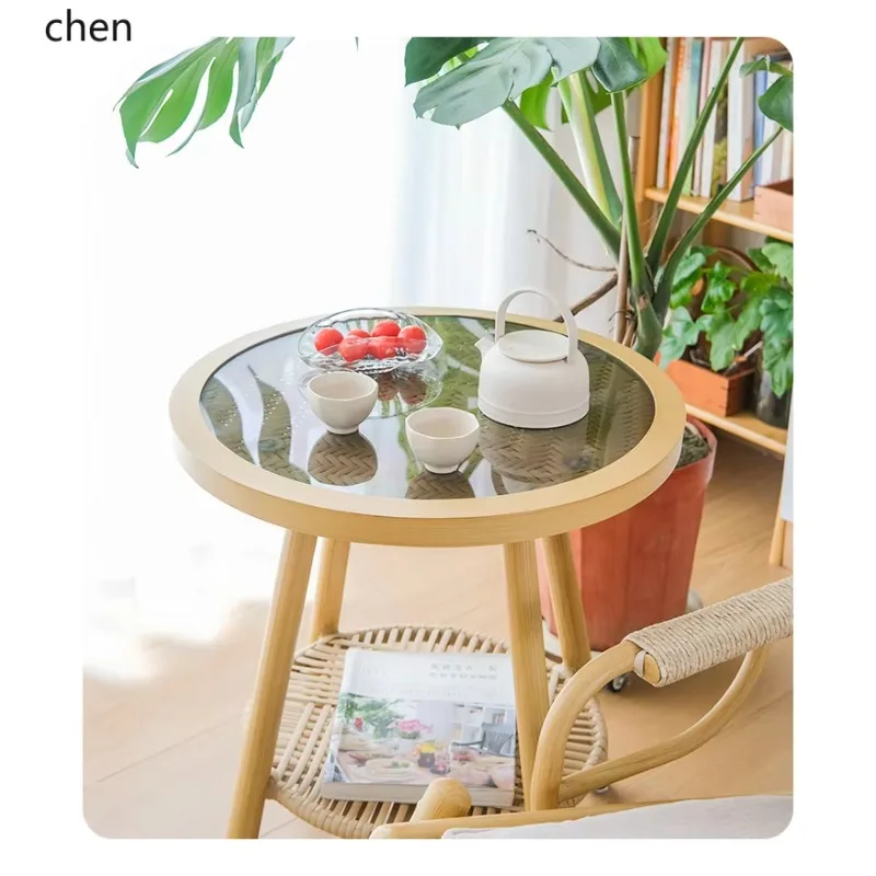YFY  Folding Recliner Chair Leisure Can Sit Can Lie Nap Rattan Garden Outdoor Table and Chair