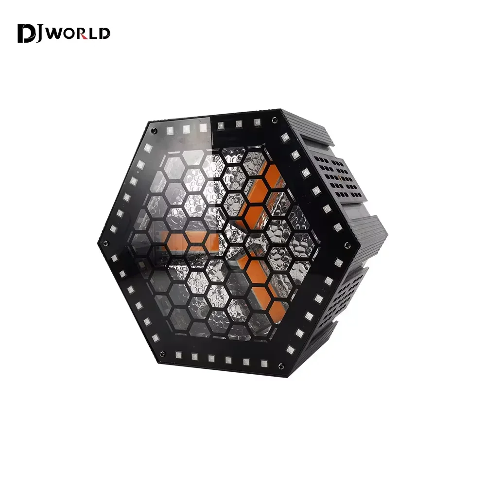 RGBW LED Luz Retro, DMX512, Palco Piscando, DJ Sound, Party Dance Club, Efeito Disco, 280W