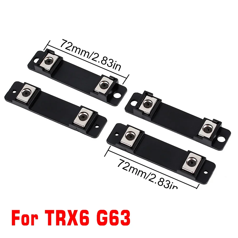 INJORA 4PCS Magnetic Shell Column Stand Body Mount Post for 1:10 RC Crawler Car TRX4 TRX6 G63