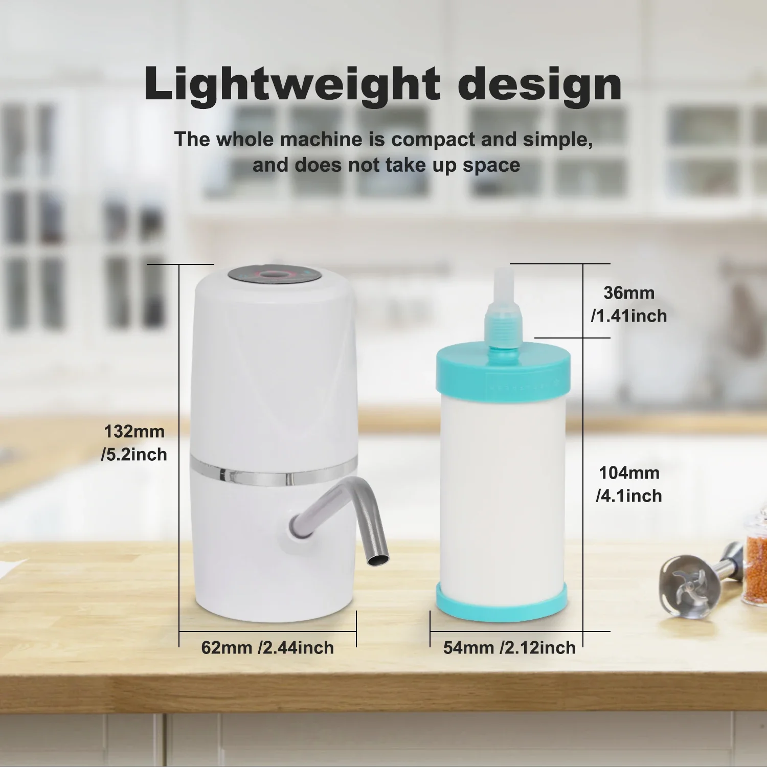 

Outdoor water filter, hunting water filter, easy to carry