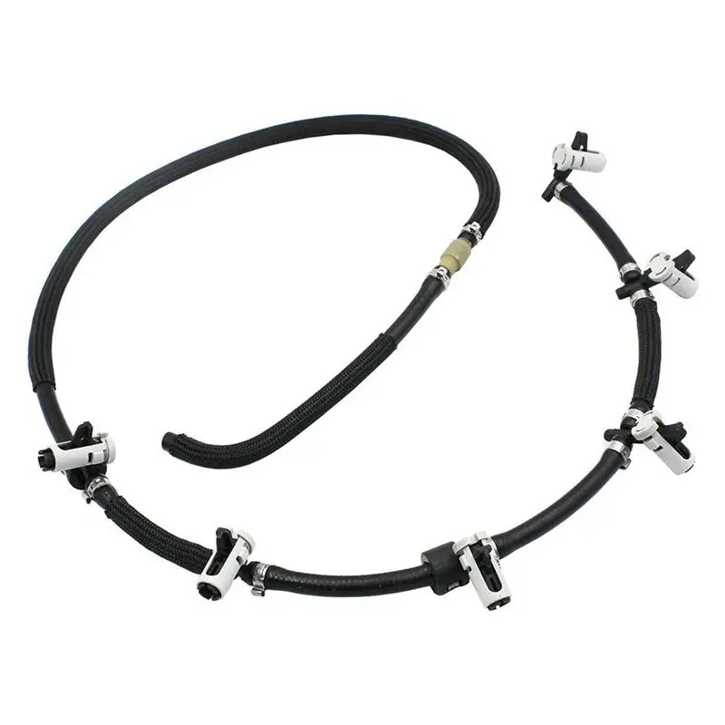 Fuel Return Pipe Fuel Injector Leak Off Hose For-BMW 3 Series E90 E91 E92 E93 7799869, 13537799869-A91R