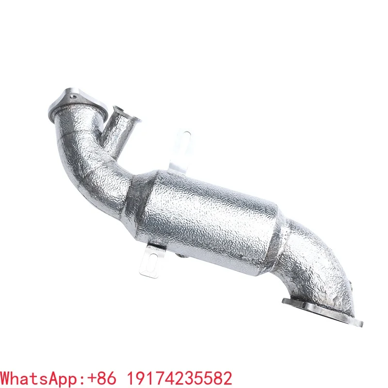 

Stainless Stain Exhaust.High Flow Performance Down Pipe for Alfa Romeo Giulia Euro5