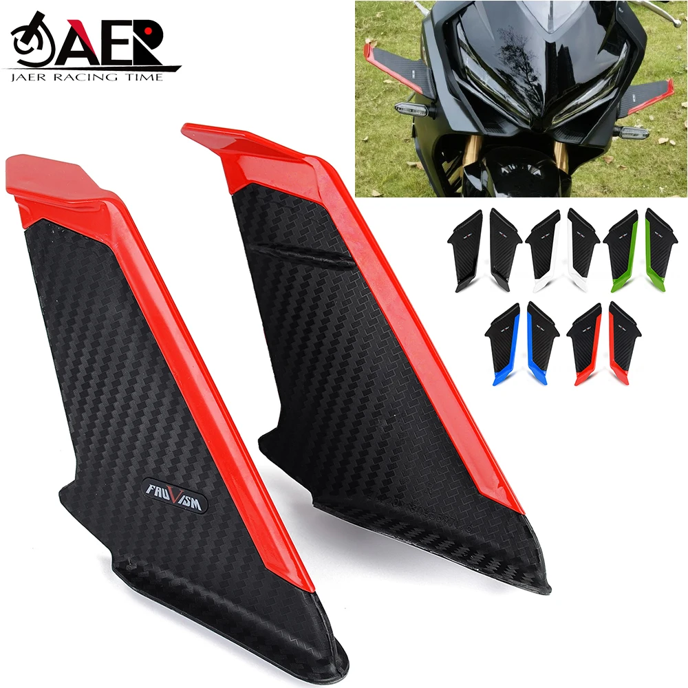 Motorcycle Fairing Winglet Aerodynamic Side Wing Fin Spoiler for Suzuki GSXR600 GSXR750 GSXR1000 GSXR 125 GSX 250R GSXS1000F