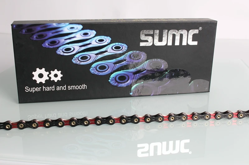 SUMC X11SL X12SL Bicycle Chain Speed MTB Road Bike Diamond Chains Ultralight Mountain Bicycle 11 12S Chains Fit for Shimano Sram