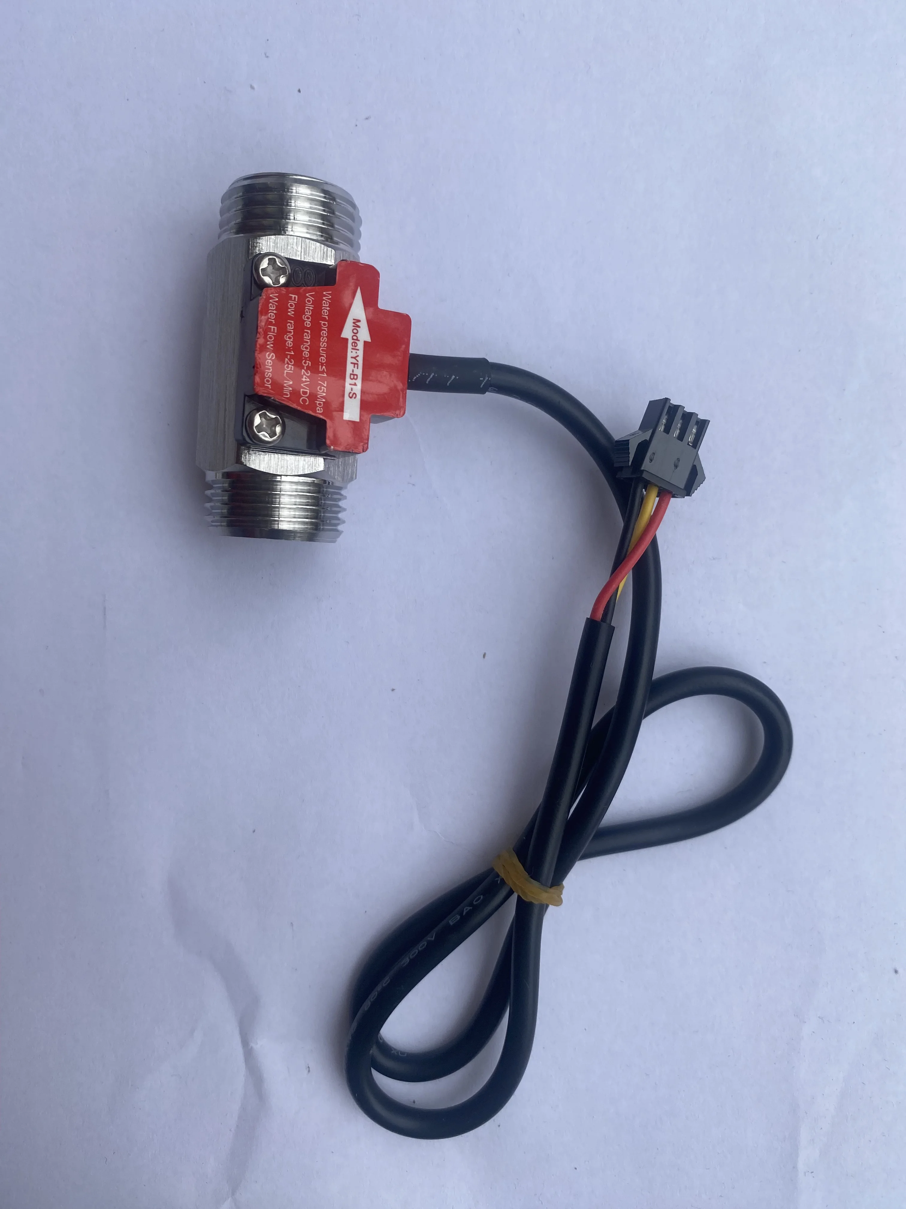 Imagem -04 - Stainless Steel Hall Flow Sensor Sensor de Fluxo de Água Flowmeter Control Liquid Sensor Switch in in in 11 in 1-1 in in