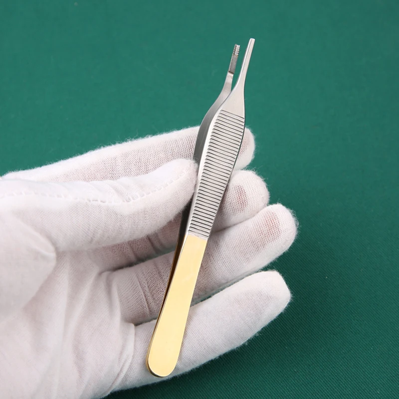 Stainless steel cartilage forceps fine plastic forceps toothed forceps tissue forceps cosmetic plastic nose tool