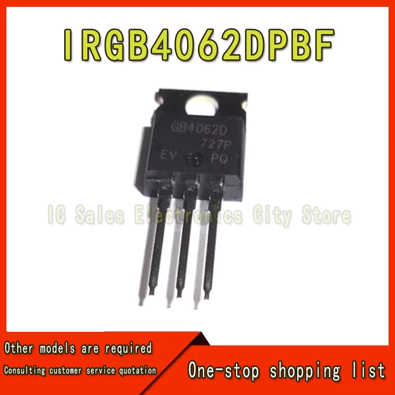 (10 peças) 100% Novo Chipset IRGB4062DPBF IRGB4062D GB4062D IRGB4062 TO-220