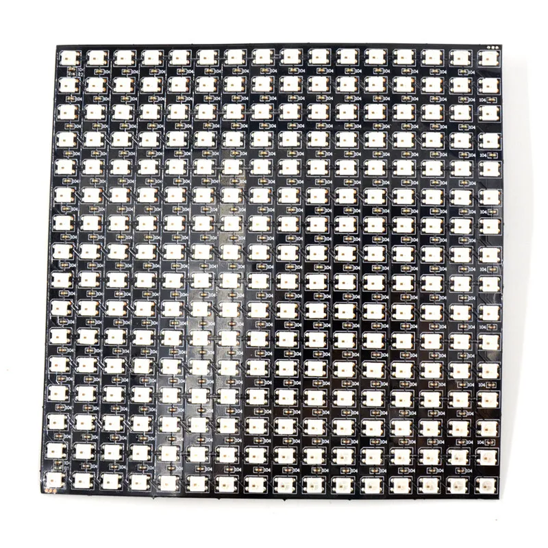 WS2812 LED Panel 8x8 16x16 8x32 WS2812B pixel LED Programmed Panel Screen WS2811 5050 Led Digital Flexible Addressable DC5V