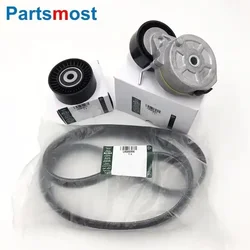 2.2 Diesel Alternator Drive Belt Tensioner Pulley For Land Rover Freelander 2 Range Rover Evoque Jaguar LR000996 LR003651 004877