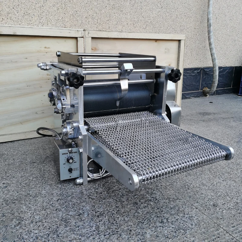 ماكينة خبز التورتيلا الكهربائية عالية السعة ماكينة ضغط التورتيلا ماكينة صنع التورتيلا