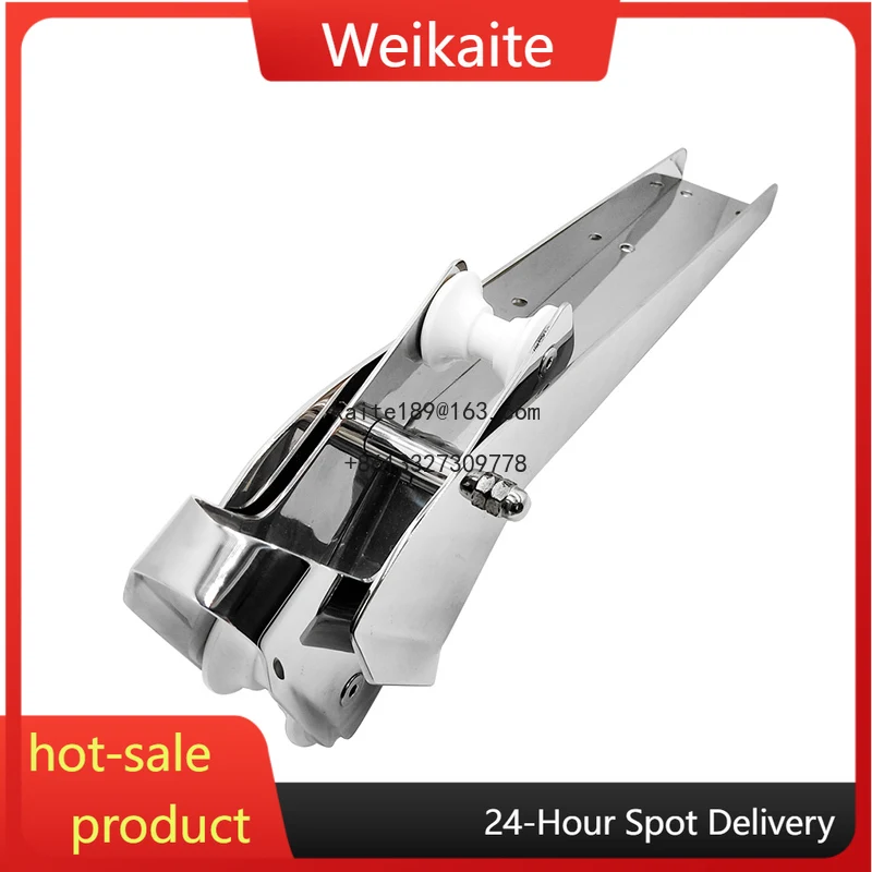 

Boat Accessories 316 Stainless Steel High Polished Marine Anchor Bow Rollers for Marine Yacht