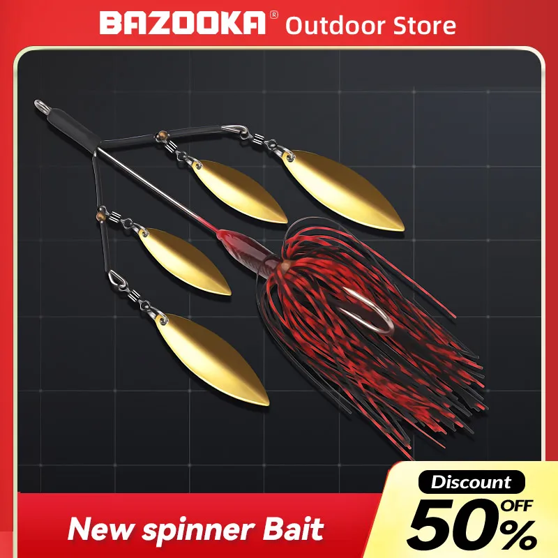 

Bazooka Wire Bait Sequin Fishing Lure Rainbow Wobblers Pesca Acesssories Artificial Wobblers Camping Peche Shore Winter Bait