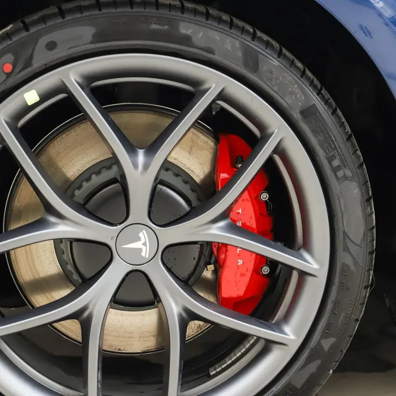 4pcs 56mm Wheel Hub Center Caps For Tesla Model 3 Model Y Badge Cover Hubcaps for Tesla Model Y X S 2023 Car Accessories