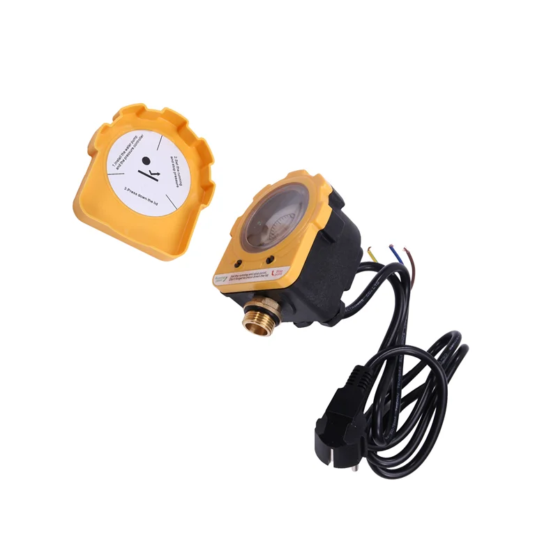 10Bars Photo-Electric Pressure Automatic Digital Intelligent Controller Used For Run And Stop Water Pump EU Plug