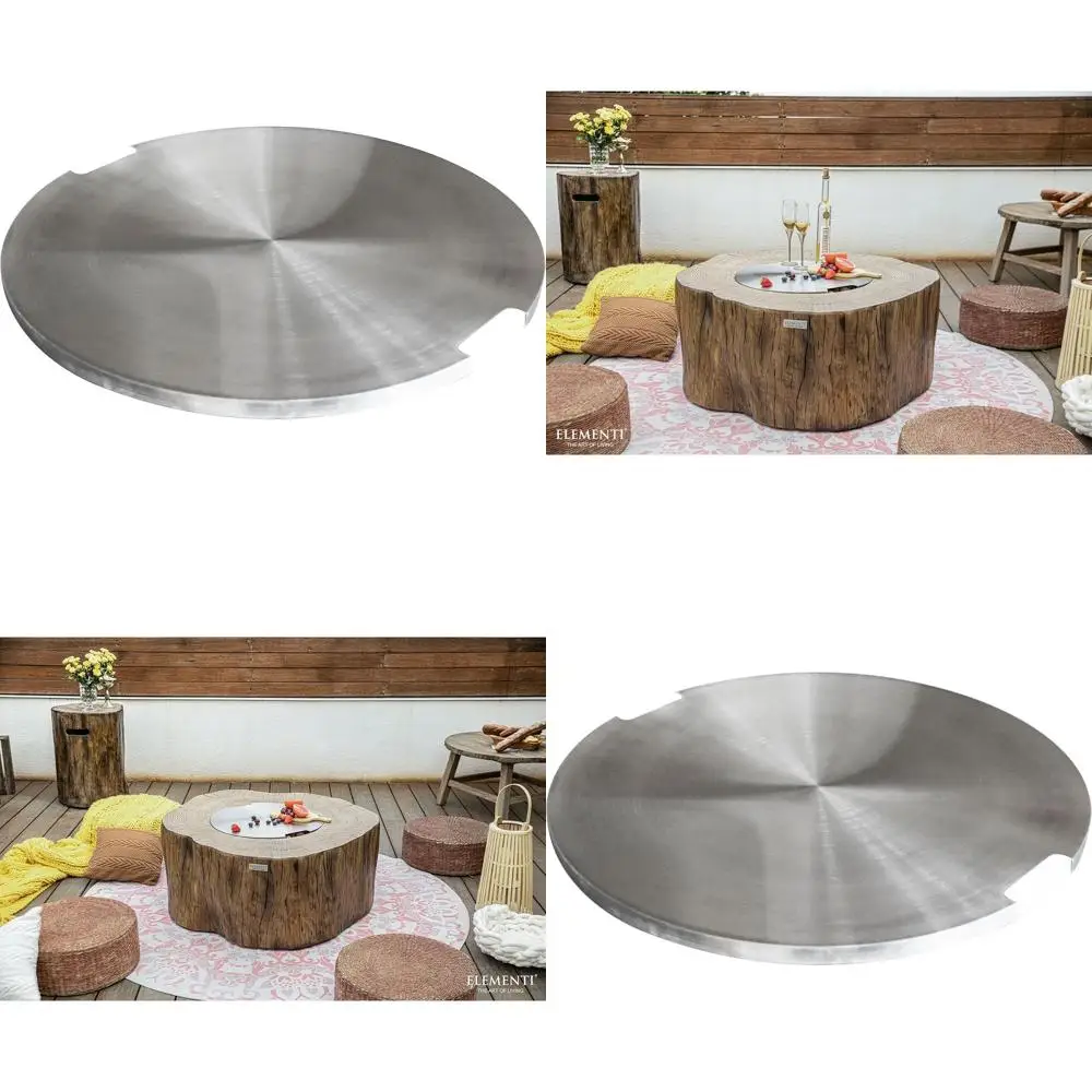 

Круглая крышка для горелки из нержавеющей стали, диаметр 20,3 см, для газовых грилей