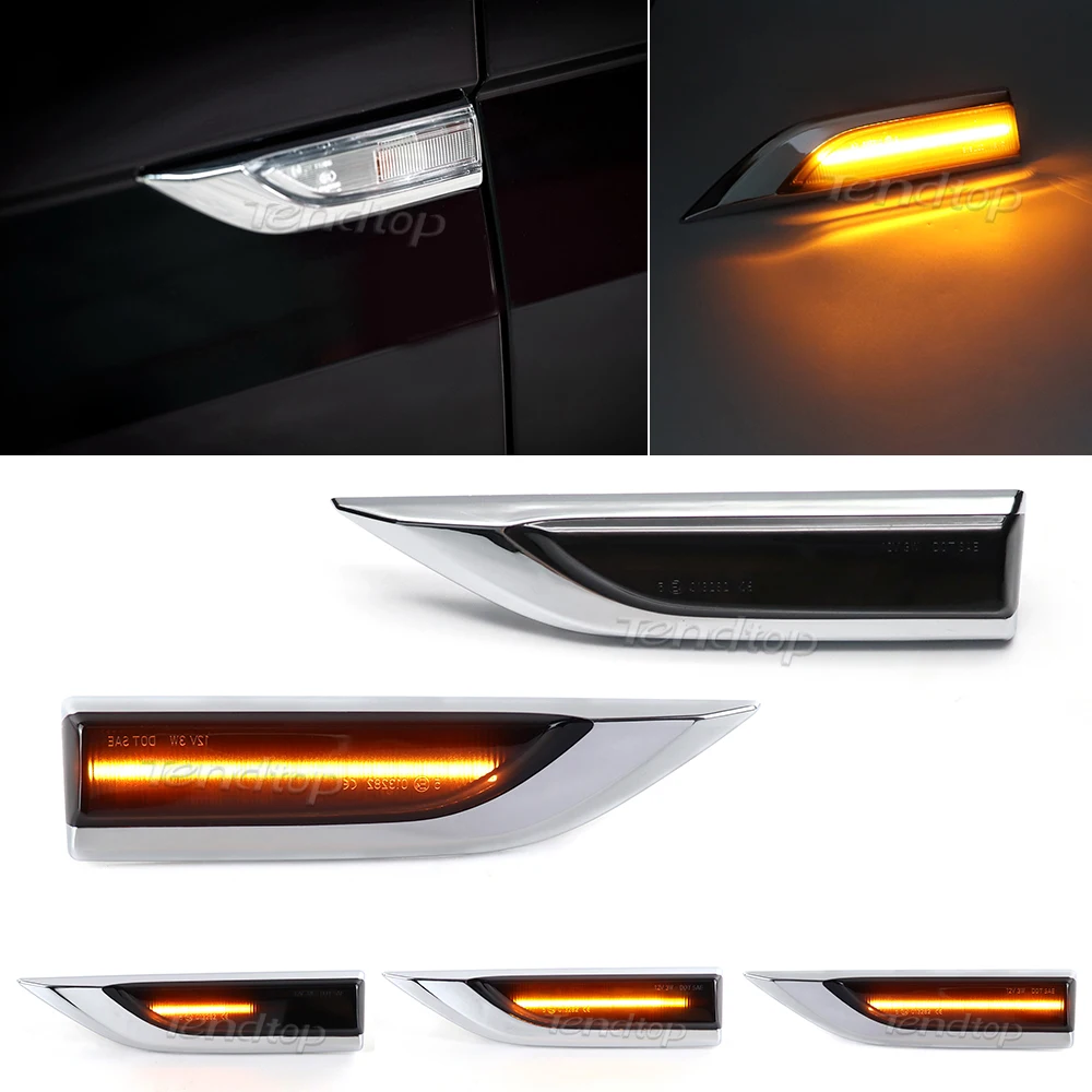 For VW Volkswagen Transporter T6 Multivan  Led Dynamic Arrow Blinker Indicator Side Marker Turn Signal Light