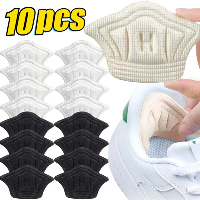 

5Pairs Insoles Patch Heel Pads Sports Running Walking Comfort Cushion Heel Pads Reduce Size Filler Insert Heel Protectors
