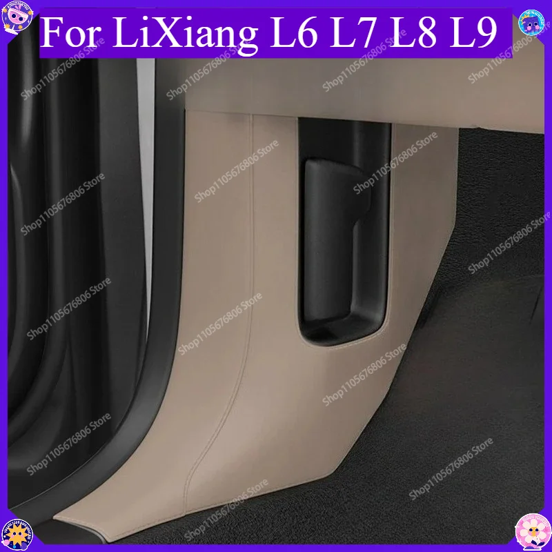Anti Kick Pad For LiXiang L6 L7 L8 L9 Thickened Leather Door Protector Mat Interior Car Accessories