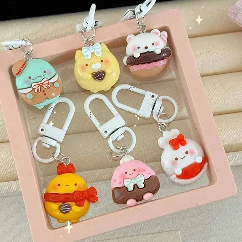 

Брелок в японском стиле Сумиккогураши: Девочка, рюкзак, подвеска из смолы, украшение для школьной сумки, аксессуар, подарок для друга