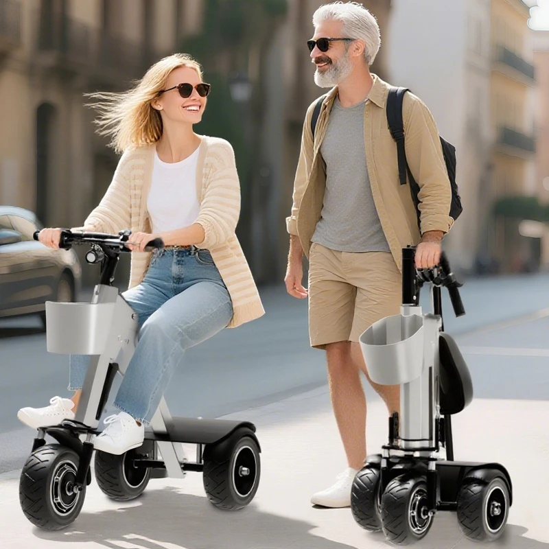 Seady V3 スタビライザー グレー WILLJERDY Folding Electric Tricycle Mini Portable Adults Electric