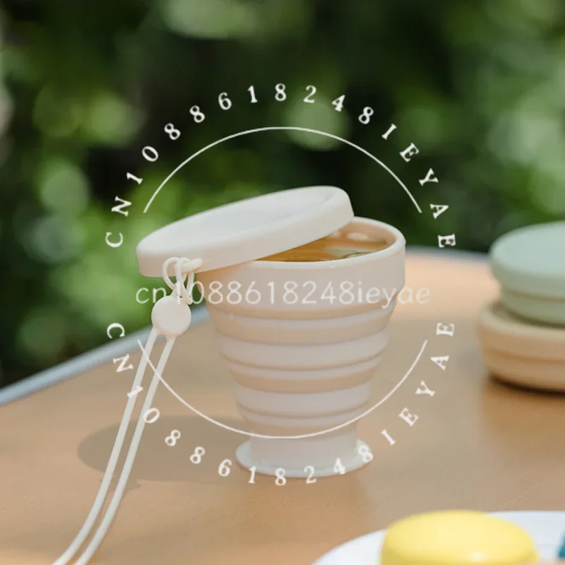 

Folding Water Cup Portable Silicone Outdoor Cup Good Goods Girls Food Grade Compression Mouthwash Cup