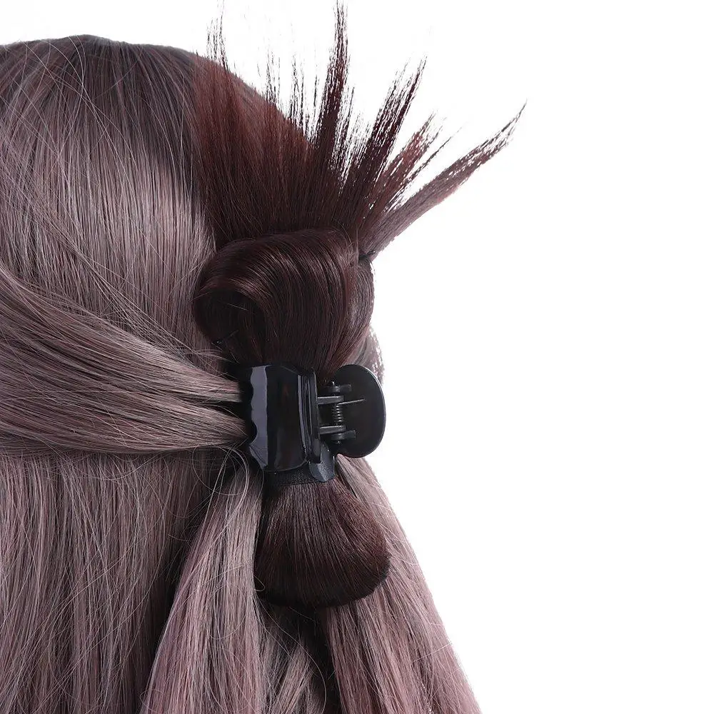 Girls Chicken Nest Head Hair Bag Straight Synthetic Hair Bun Messy Hair Bun Hair Clip Bun Hair Claw Wig Chignon Hair Extensions