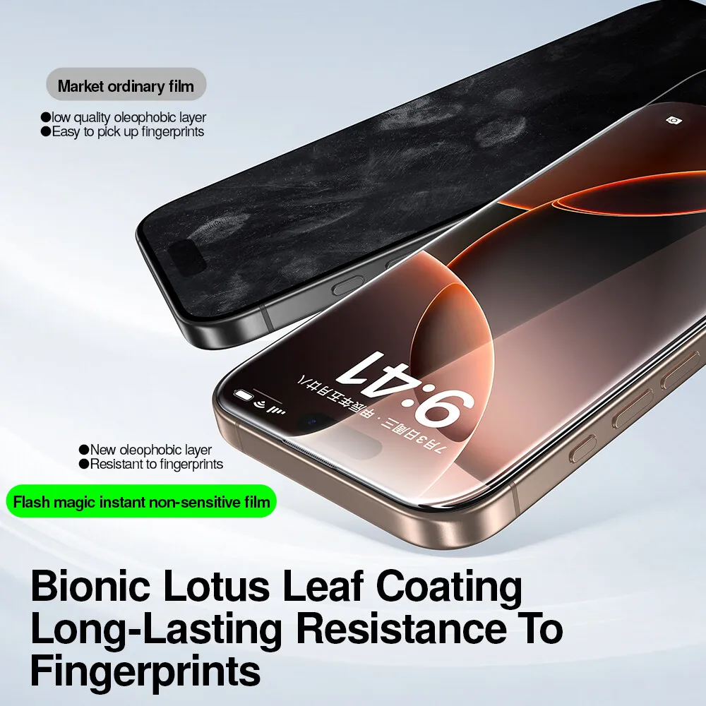 SmartDevil 2/3 Stück Sichtschutz-Displayschutzfolie für iPhone 16 Pro Max 15 14, Anti-Peeping-Werkzeug aus gehärtetem Glas, automatisches Staubentfernungswerkzeug – Detail 9