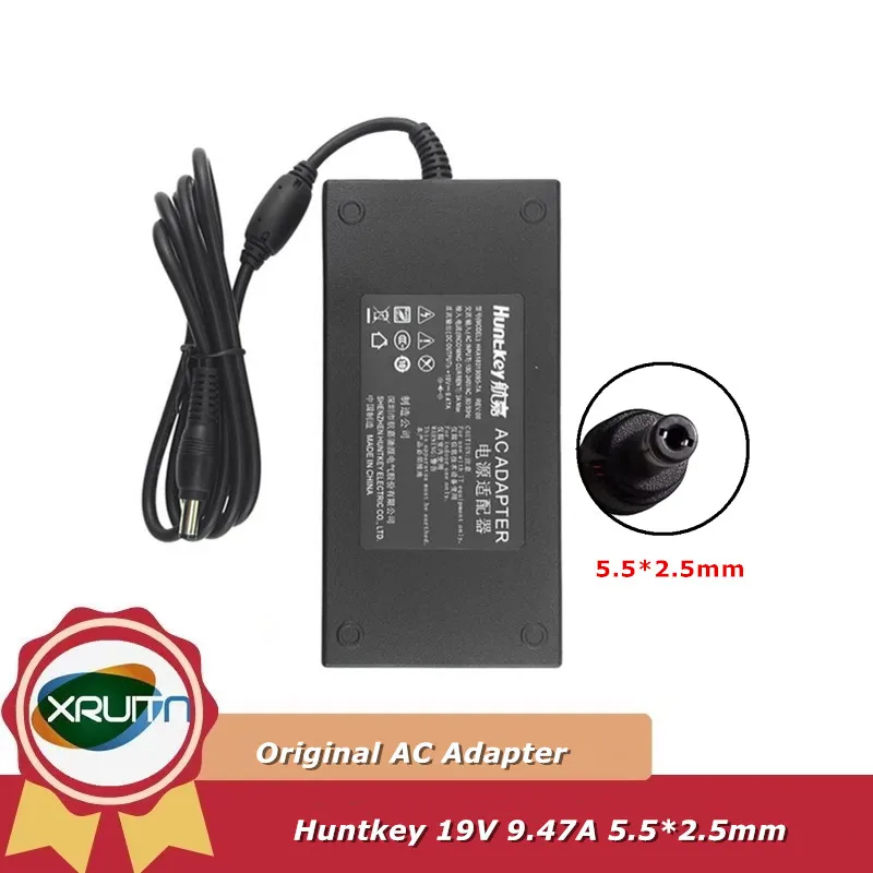 

Genuine Original Huntkey HKA18019095-6C HKA18019095-7A AC Adapter Charger 19V 9.47A 180W Projector Power Supply 5.5*2.5mm