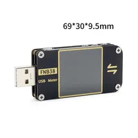 FNB38 Current And Voltage Meter USB Tester QC4+ PD3.0 2.0 Fast Charging Protocol Safe USB Voltage And Current Detection Meter