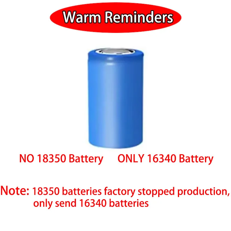 3LED Mini Flashlight Rechargeable EDC Torch Waterproof Hiking Camping Portable Flashlight 16340Battery with Pen Clip Tail Magnet