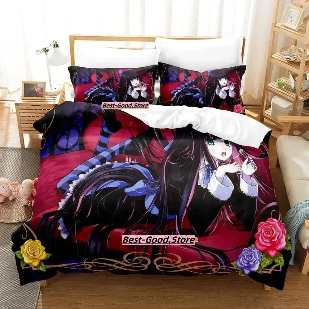 

Panty Stocking Bedding Set Duvet Cover Sheet Printed Bed Set Pillowcase Bed Full Queen King Size Comforter Bedroom