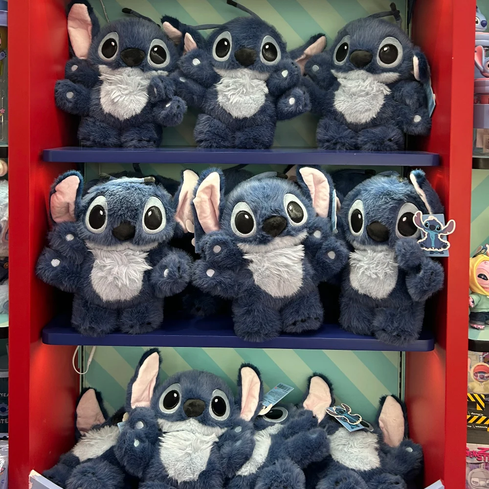 

Аниме Стич, плюшевые игрушки, милая фигурка, куклы Диснея с 6 оружиями, украшение для комнаты для девочек, мягкие игрушки, подарок на день рождения для мальчиков с шестью стрелками