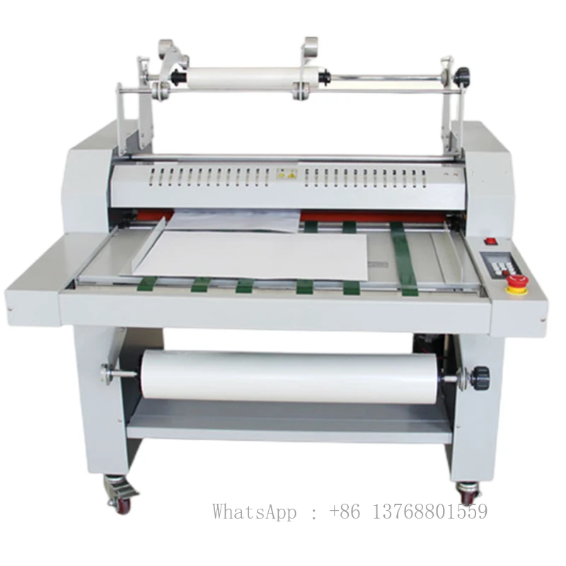 Heavy-duty hydraulic laminating machine A3 automatic cold laminating machine automatic rewinding hot laminating machinemachine